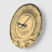 Oude wiel van de klassieke auto nr. 2 grote klok (Hoek)