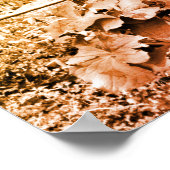 Oude wielmolen: zwart en wit  poster (Hoek)