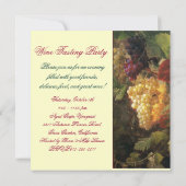 OUDE WIJNDRUIVENGAARD WIJNPROEVERIJ FEESTJE RODE W KAART (Achterkant)