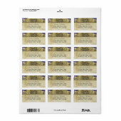 Oude Wijngaard Pauw Labels (Full Sheet)