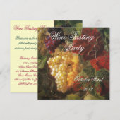 OUDE WIJNGAARD WIJNPROEVERIJ FEESTJE KAART (Voorkant / Achterkant)