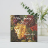 OUDE WIJNGAARD WIJNPROEVERIJ FEESTJE KAART (Staand voorkant)