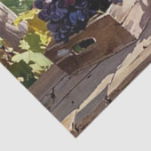 Oude Wijngaardscene Tissuepapier (Detail)