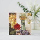 OUDE WIJNPROEVERIJ DRUIVENGAARD FEest RODE WASNEGE Kaart (Staand voorkant)