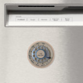 Oude Wijzerplaat van de Telefoon, voeg aantal toe Magneet (Insitu (Vaatwasser))