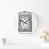 Oude wijzerplaat, wandklok (Huis)