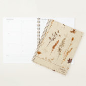 Oude wilde bloem  planner (Display)