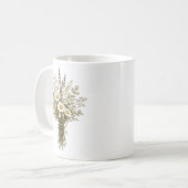 Oude Wilde Bloemen Boeket Koffiemok (Voorkant links)