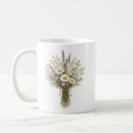 Oude Wilde Bloemen Boeket Koffiemok