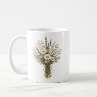 Oude Wilde Bloemen Boeket Koffiemok