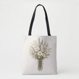 Oude Wilde Bloemen Boeket Tote Bag