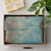 Oude wilde bloemen klaprozen landschap tissuepapier (Geschenk)