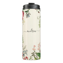 Oude wilde bloemen, naam in zwarte script letterty