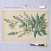 Oude Wilde Bloemen Print Tissuepapier (Craft)