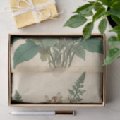 Oude Wilde Bloemen Print Tissuepapier (Geschenk)