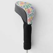 Oude Wilde Bloemenschets (1) Golfheadcover (Schuin)