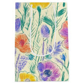 Oude Wilde Bloemenschets (6) Medium Cadeauzakje (Achterkant)