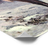 Oude Wilde Dieren, Rendier Kariboe door CE Swan Poster (Hoek)