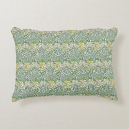 Oude William Morris Bloemen Tuin Behang Accent Kussen