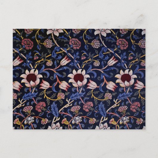 Oude William Morris-patroon, Evenlode Briefkaart (Voorkant)