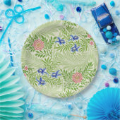 Oude William Morris varens en bloemen Papieren Bordje (Feest)