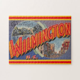 Oude Wilmington NC 11x14 Legpuzzel