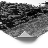 Oude Windmill Black White Photography Farmhouse Ar Poster (Hoek)