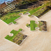 Oude windmolen historische windmolen historisch legpuzzel (Zijkant)