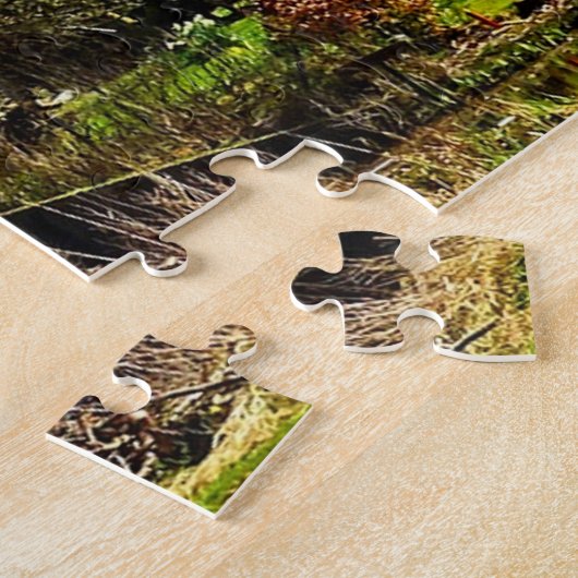 Oude windmolen historische windmolen historisch legpuzzel (Zijkant)