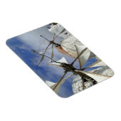 Oude windmolens Olympos Karpathos, Griekenland Magneet (Rechterzijde)