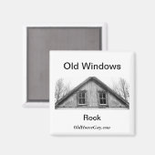 Oude Windows Rock Magneet (Voorkant / Achterkant)