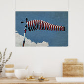 Oude windsok poster (Keuken)