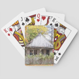 Oude winkel pokerkaarten