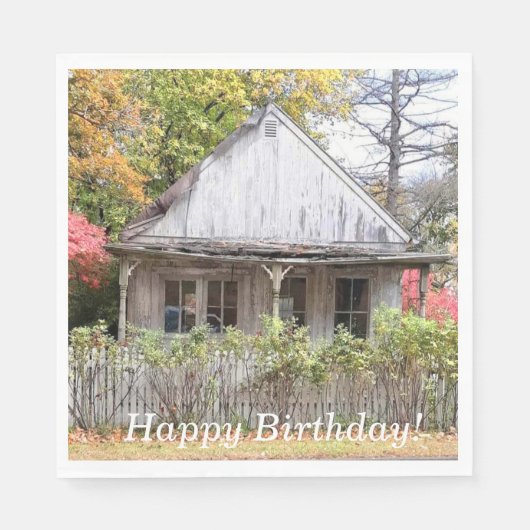 Oude winkel servet (Voorkant)