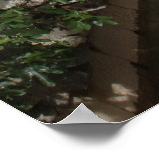 Oude winkelwinkel - Damascus, Syrië Poster (Hoek)