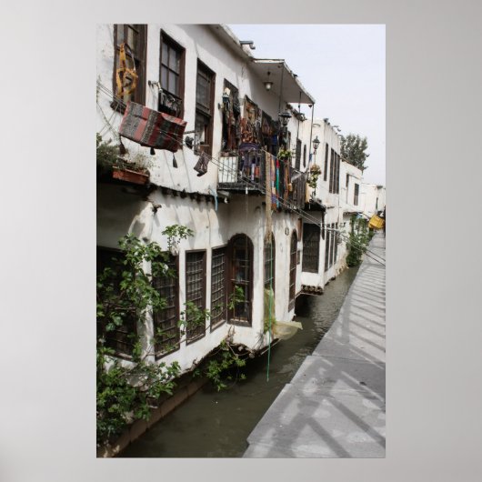 Oude winkelwinkel - Damascus, Syrië Poster (Voorkant)
