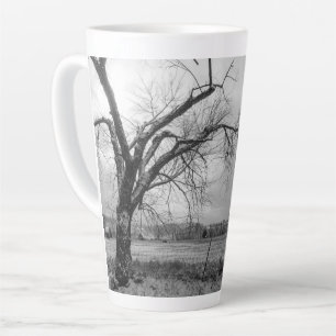 Oude winterboom latte Mok