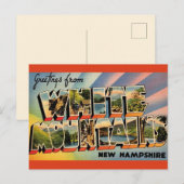 Oude Witte Bergen van NH Briefkaart (Voorkant / Achterkant)