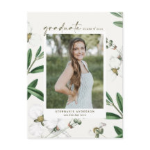 Oude witte bloemen Botanische foto Afstudeerfoto