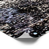 Oude witte houten textuurachtergrond. Kleurvlek d Poster (Hoek)