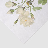 Oude Witte Rozen #2 Bloemen Bloemig Tissuepapier (Detail)