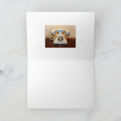 Oude  Witte Telefoon van de Wijzerplaat-omhoog Kaart (Binnen)