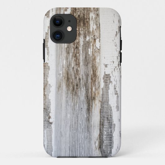 Oude witte verf houten wand textuur Case-Mate iPhone case (Achterkant)