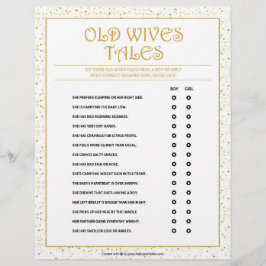 Oude Wiven Tales [Gulden Sparkles] Briefhoofd