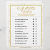 Oude Wiven Tales [Gulden Sparkles] Briefhoofd (Voorkant / Achterkant)