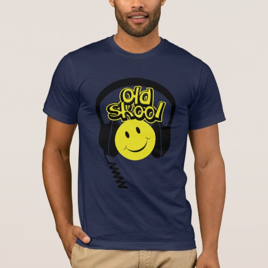 Oude wolfskuiken met mondkoptelefoon t-shirt (Voorkant)