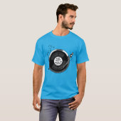 Oude wolk dj-plattegrond voor T-shirt (Voorkant volledig)