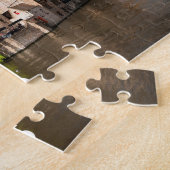 Oude woningen in Brugge, België Legpuzzel (Zijkant)