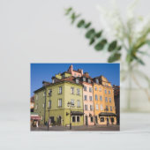 Oude woningen in Warschau Briefkaart (Staand voorkant)