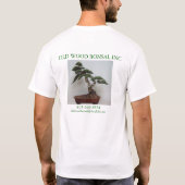 OUDE WOOD BONSAI T-SHIRT (Achterkant)